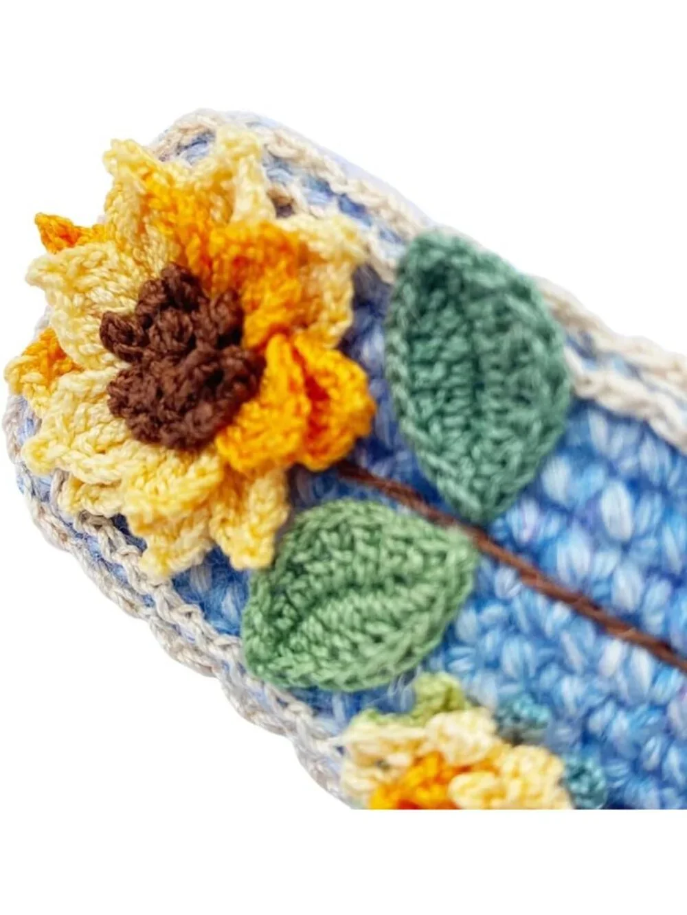 Handmade Micro-Hook Crocheted Hair Barrettes | Unique Yarn Hair Clips for Women